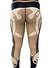 Load image into Gallery viewer, New Orleans saints legging tights
