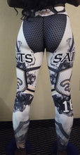 Load image into Gallery viewer, Healthier Life, New Orleans saints legging tights
